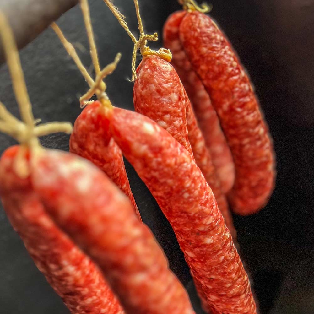 Mailänder Salami - ein Ring - Metzgerei Rößner - Online Shop